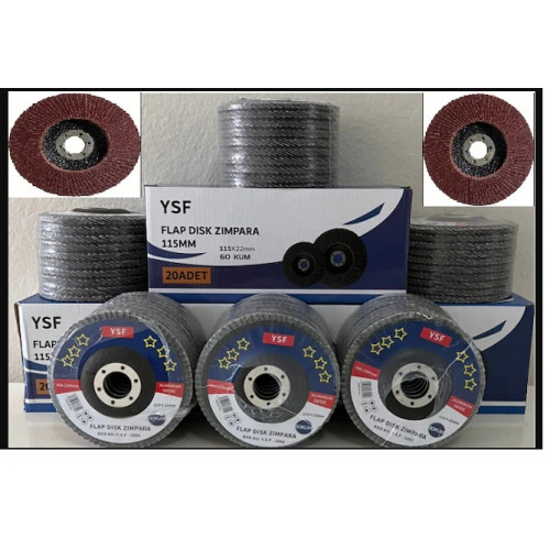 YSF Flap Disk 80 Kum 115 x 22 MM 